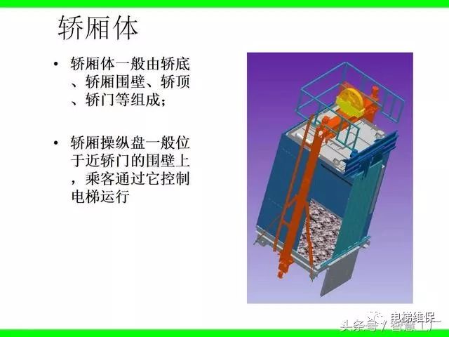 电梯安全管理电梯的基本结构