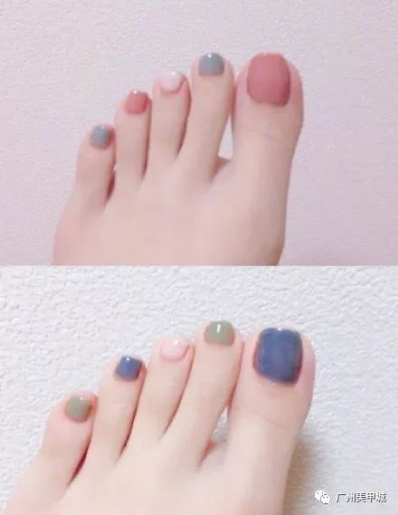 nail | 18款夏季指甲跳色方案 ,做个美甲迎接露脚趾头