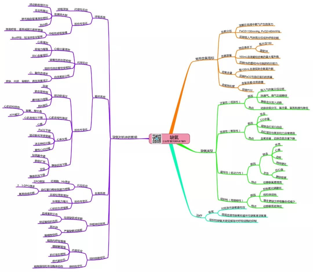 病理生理学思维导图