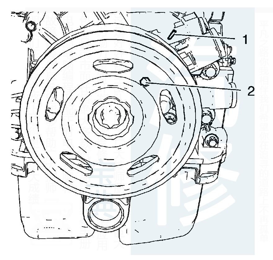 【精华】别克雪佛兰发动机正时皮带安装示意图