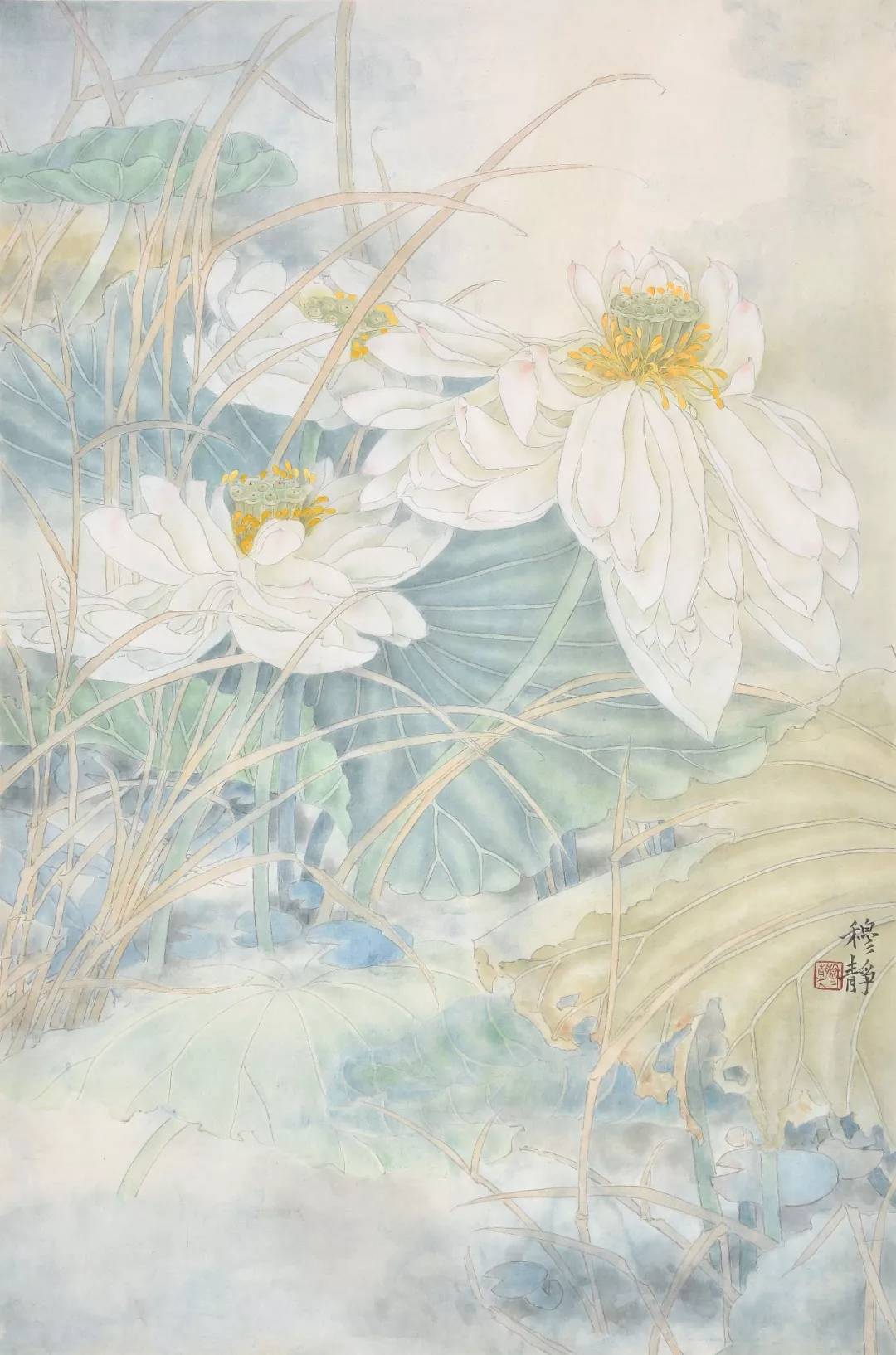 毕业于北京画院高研班莫晓松工作室,北京中国工笔花鸟画院画家,天水市