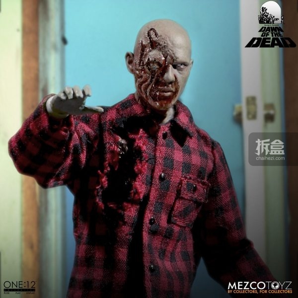 mezco蚂蚁活死人黎明丧尸112可动人偶套装