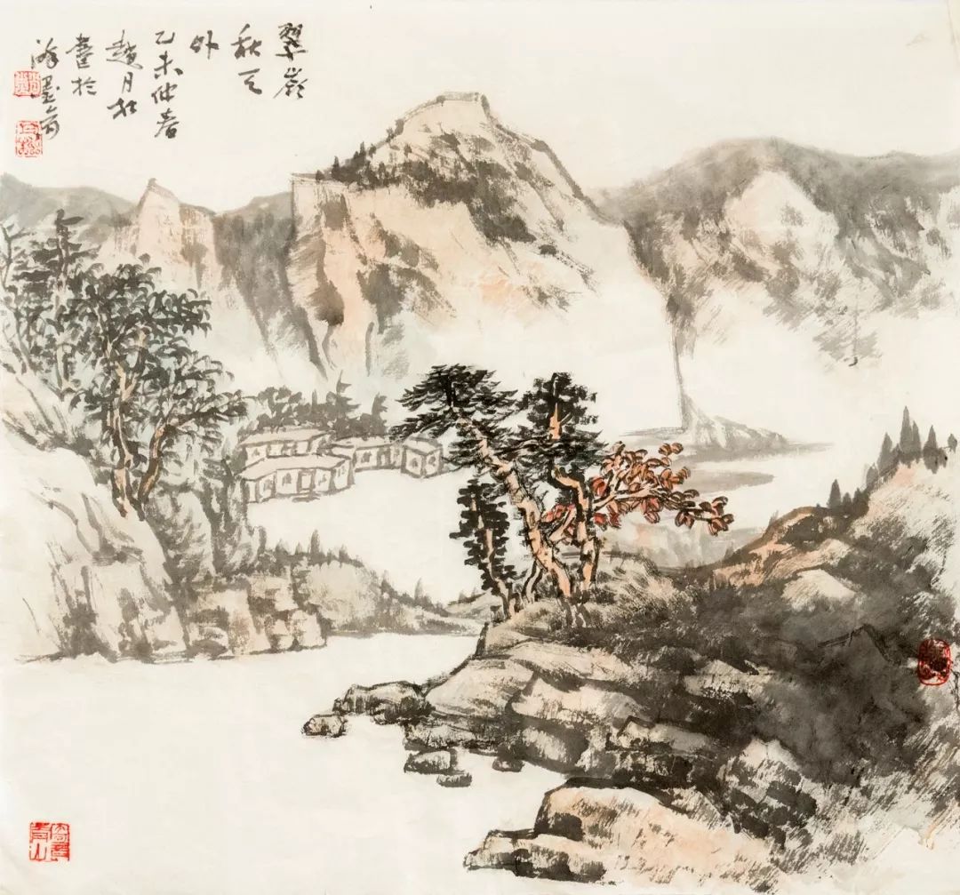 清雅诗意——赵忠山水画艺术品鉴