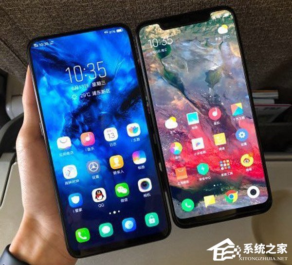 vivo nex和小米8透明