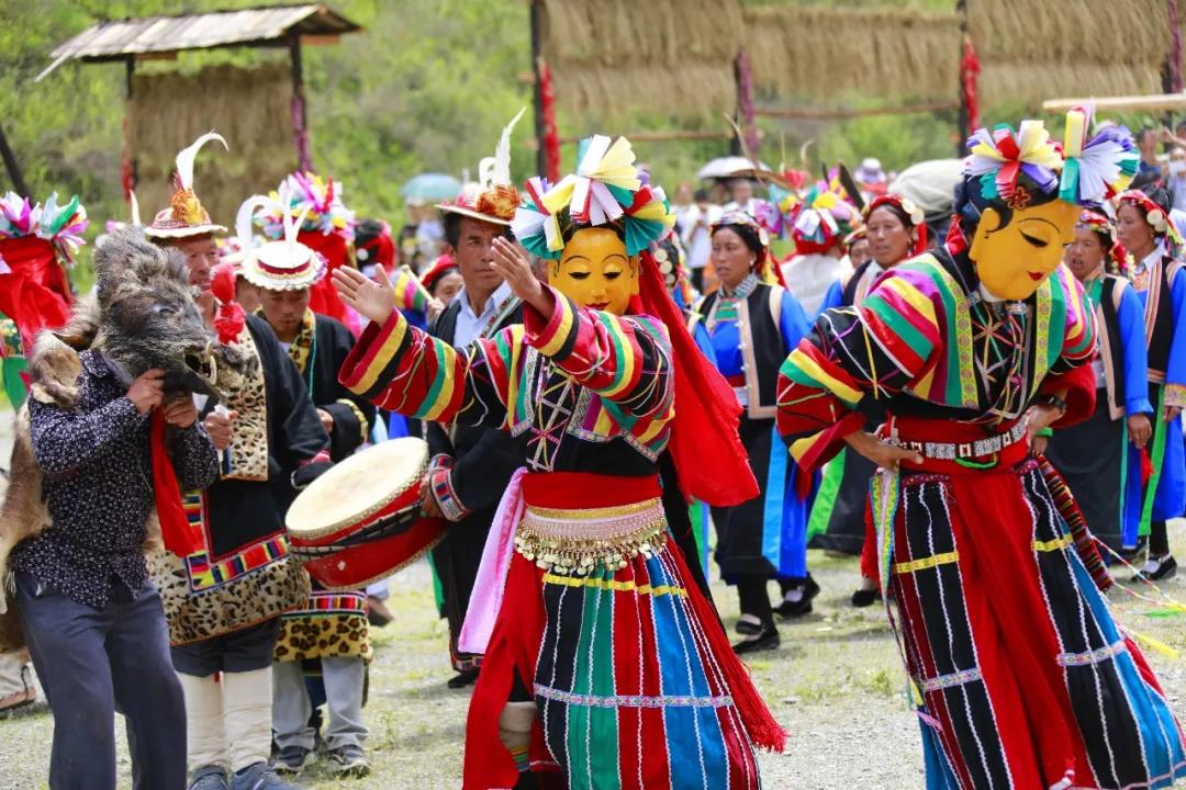 【头条】第三届陇南文县白马人民俗文化旅游节震撼开幕