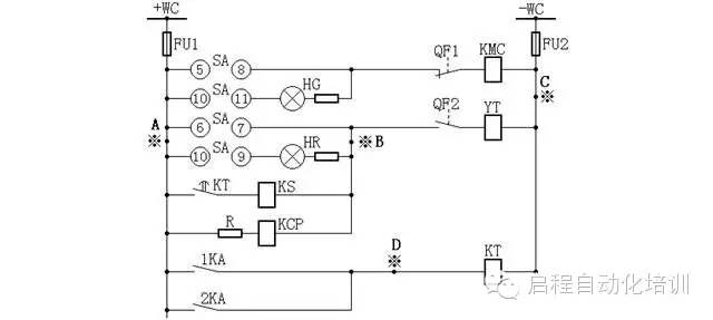 电工必须知道的30个电气二次回路图