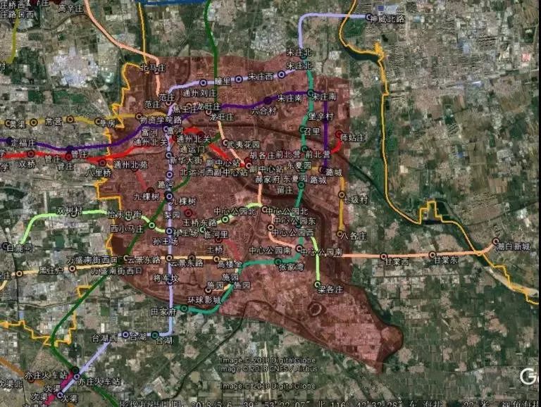 网友爆料|通州地铁规划又有调整,将加大北三县连接