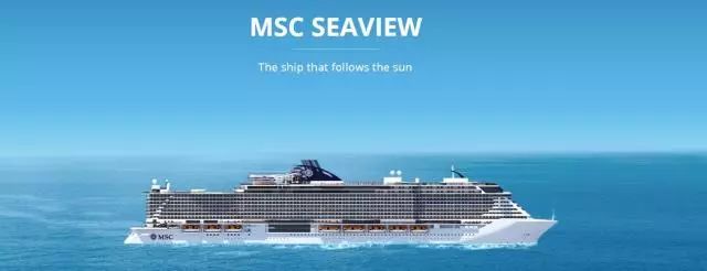 作为msc地中海邮轮不到12月内推出的第三艘邮轮msc seaview海平线号于