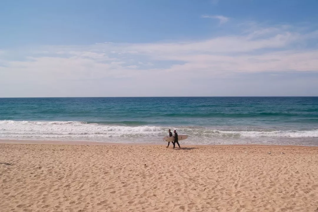 9. 澳洲悉尼:曼利海滩(manly beach)