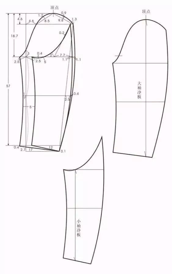 重庆西服定制正装超详细的男西装制版图mghvoenles