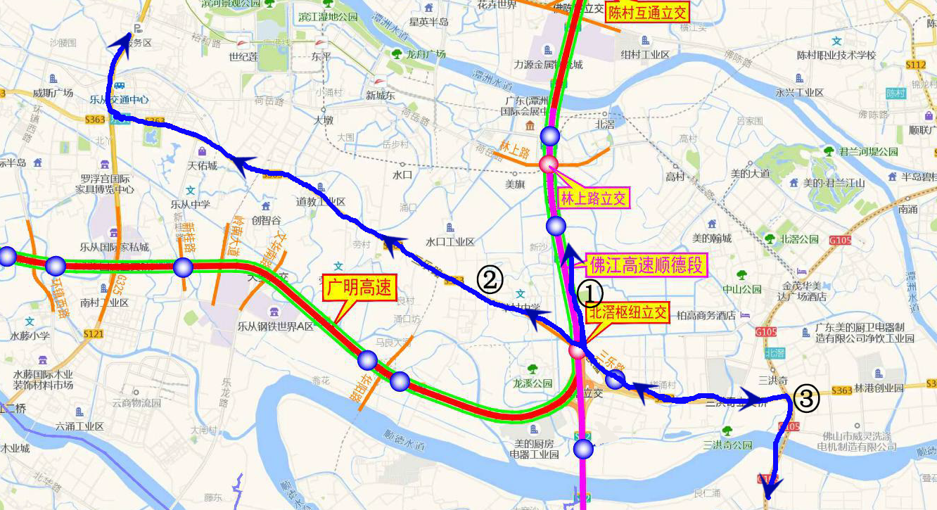 佛山一环改造封路首日,你还好吗?欢迎留言支招最佳绕行路线