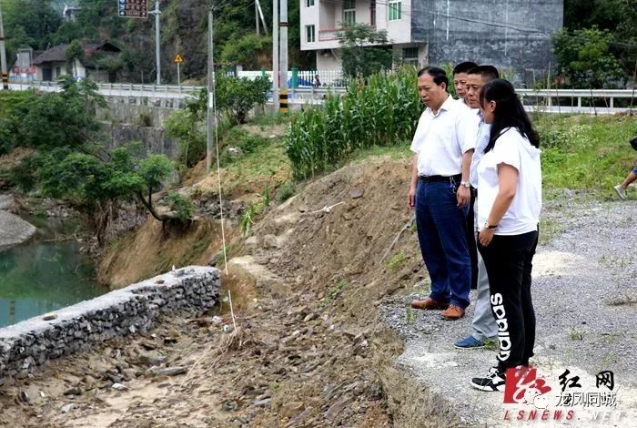 【龙山】部门协力帮脉龙村受灾群众重建家园