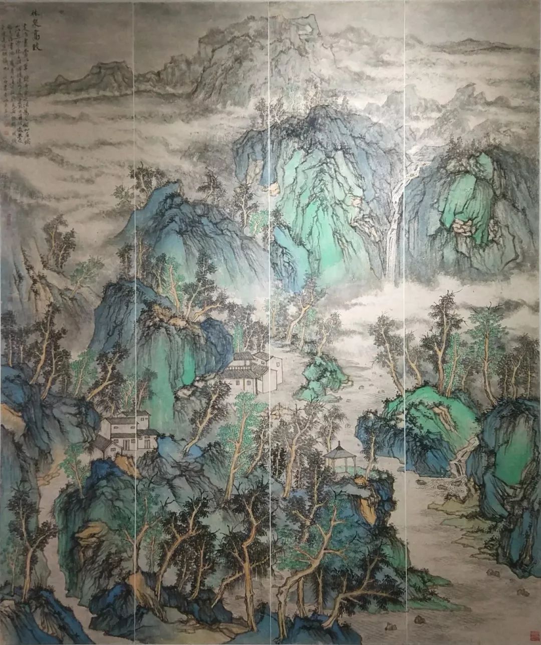 展讯北山风当代中国画名家邀请展暨张志民师生作品展