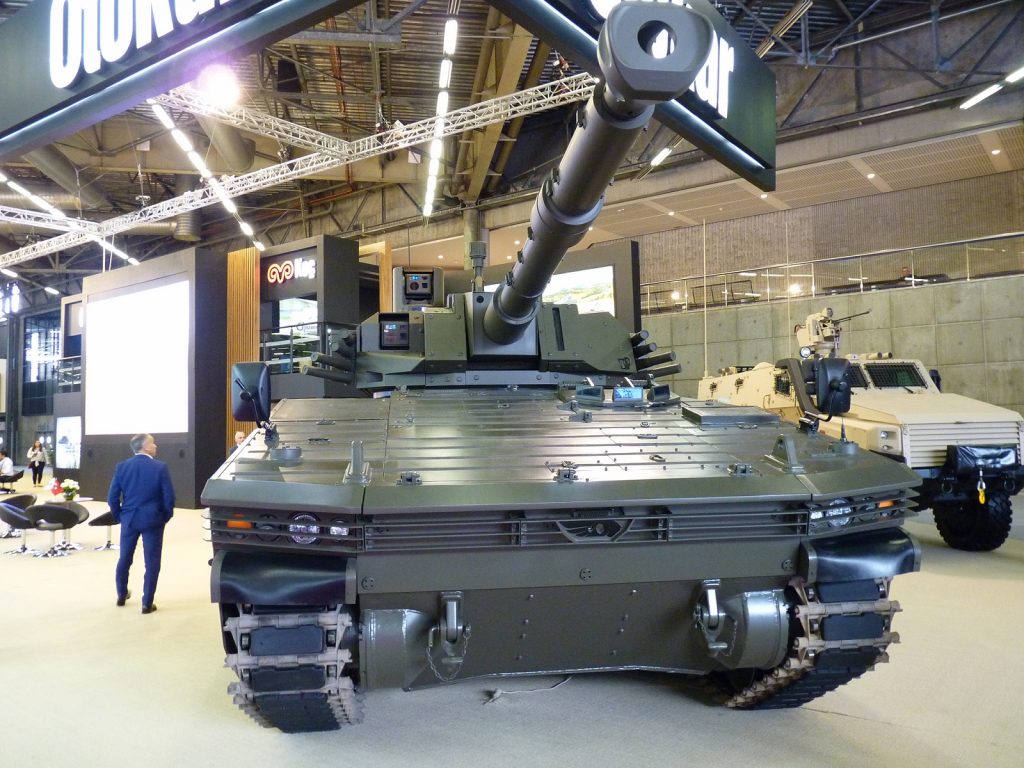 土耳其国防公司推出轻型坦克 欲与vt-5争夺国际市场