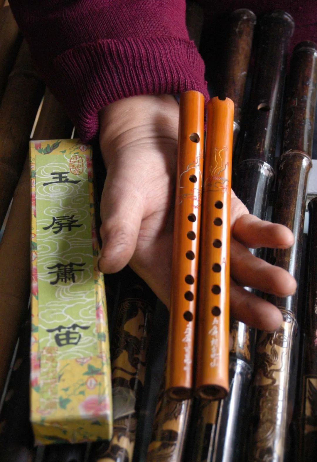 双节苦竹笛子初学入门竹笛少年儿童学生教学横笛二节古风笛子乐器-阿里巴巴
