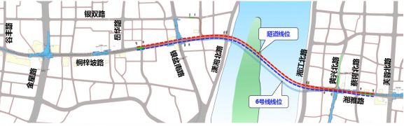 兴联路过江通道 兴联路过江通道全长约3公里,位于长沙城北,西