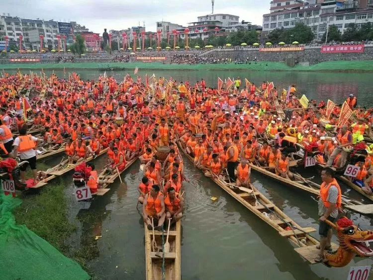 这次在全国都火了道州龙船高清大片来了