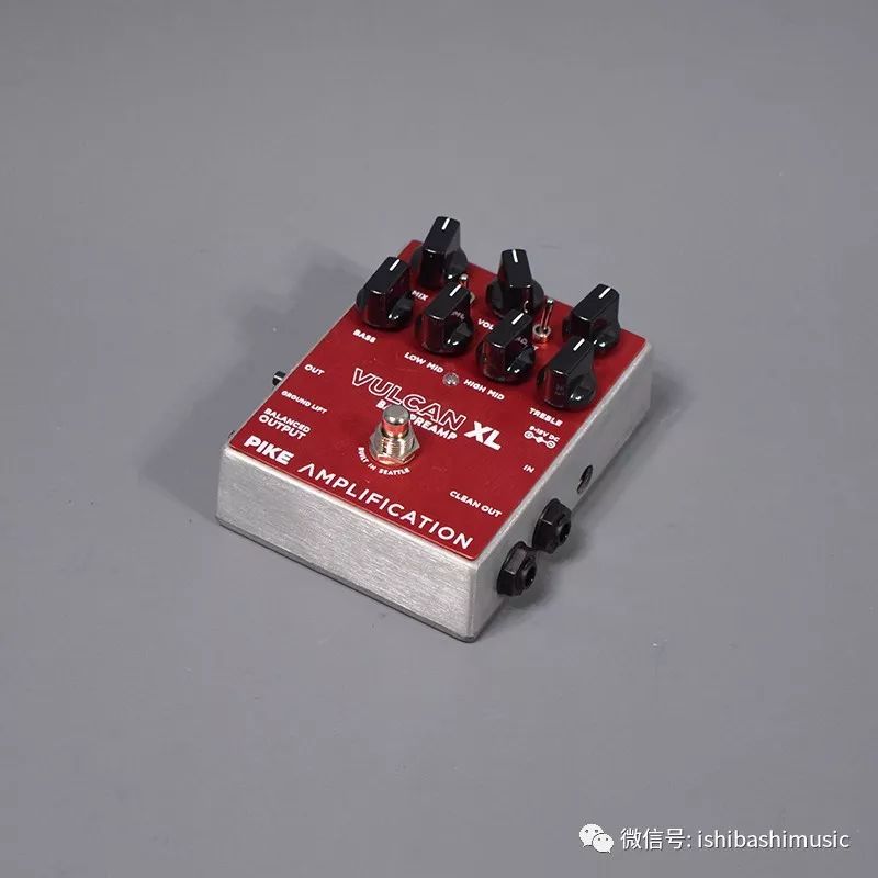 PIKE AMPLIFICATION VULCAN XL BASS PREAMP_手机搜狐网