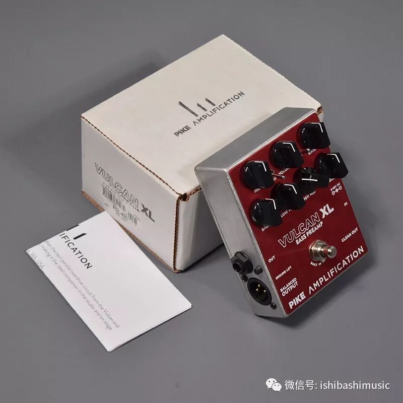 PIKE AMPLIFICATION VULCAN XL BASS PREAMP_手机搜狐网