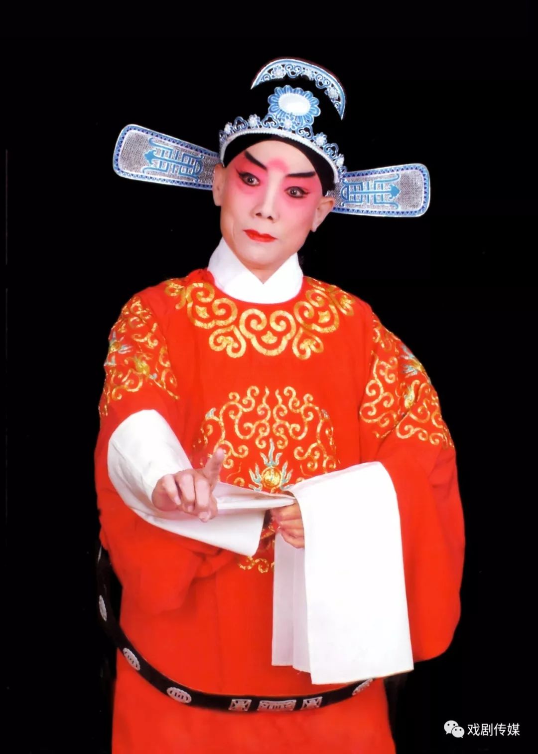 河北梆子《陈三两》田春鸟饰李凤鸣要问为什么田老己八十高龄还能上台