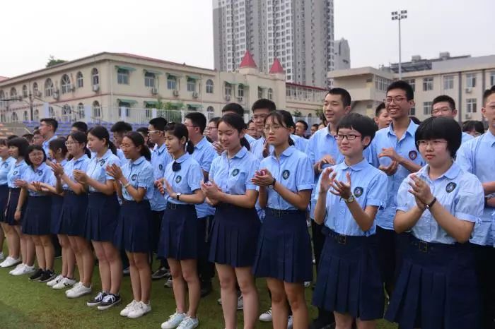 石家庄二中西校区为初三学子