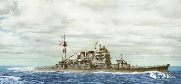 日本高雄级重巡洋舰