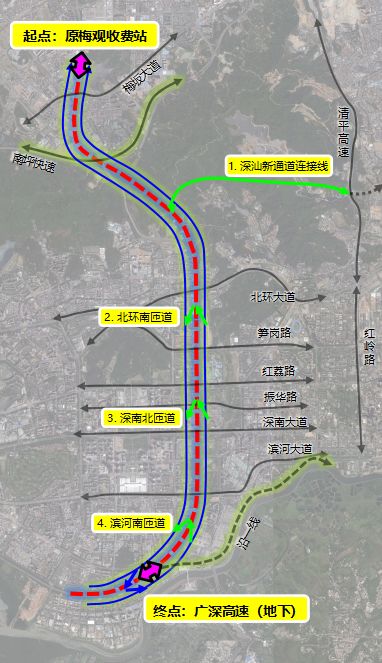 【号外】皇岗路将建地下隧道@老司机!以后去龙华,南山