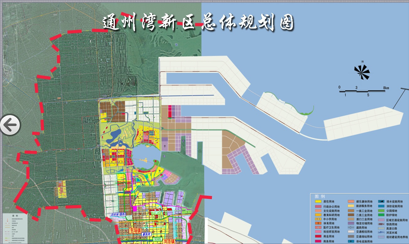 社会 正文  江苏省南通市通州湾国家级示范区,又名南通滨海园区,其