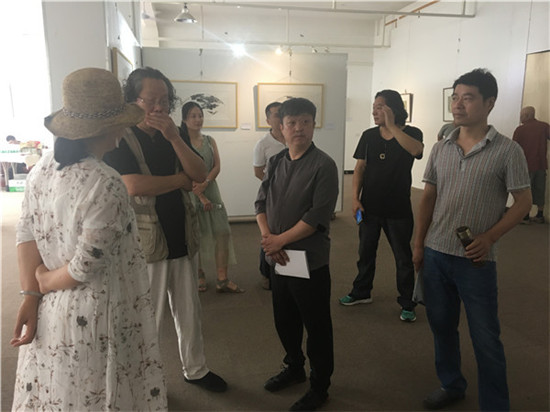 山水镜真 北大中国画邬建导师工作室写生作品展开幕