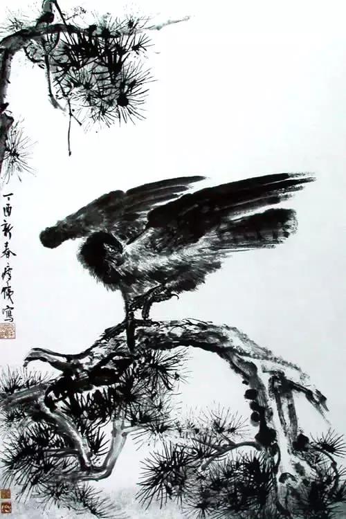 刘海粟的人名取自什么成语_刘海粟作品(3)