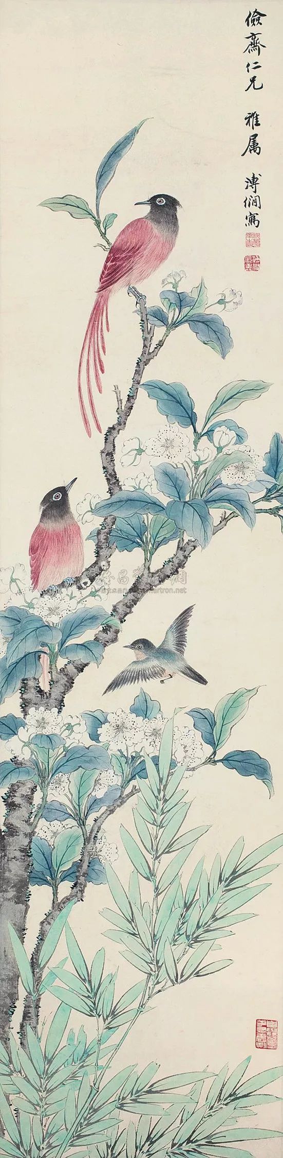 这位爱新觉罗皇族画家,花鸟也很出色!