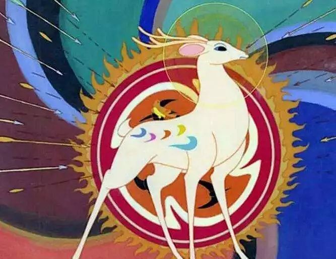上海美术电影制片厂1981年出品的动画作品《九色鹿》