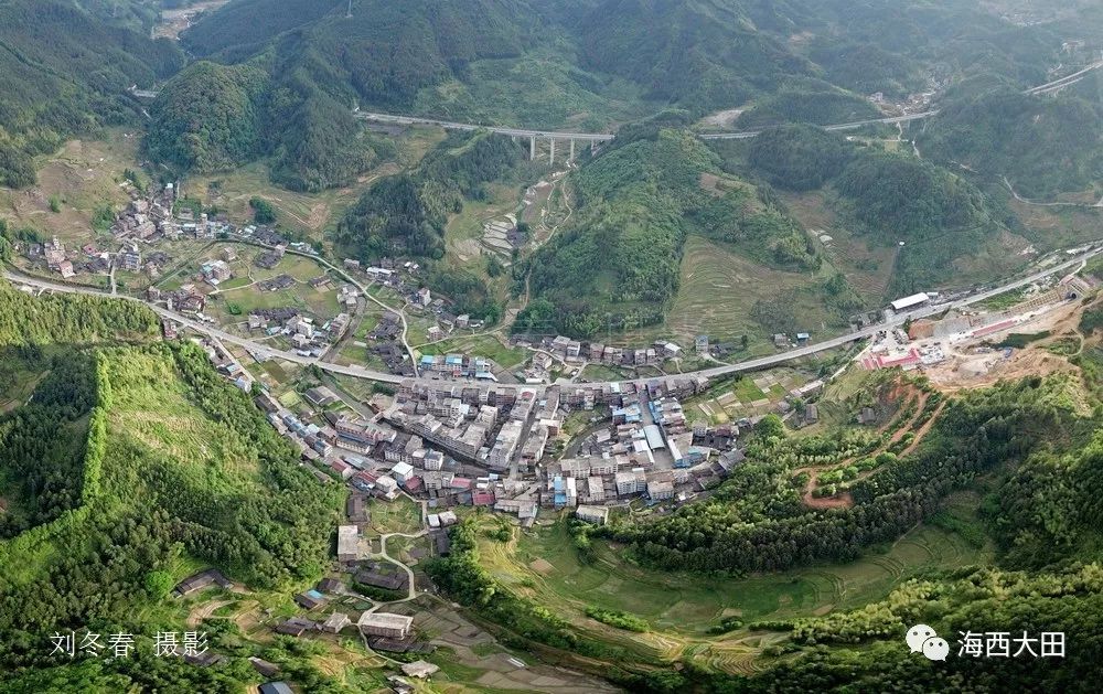 小湖村全景