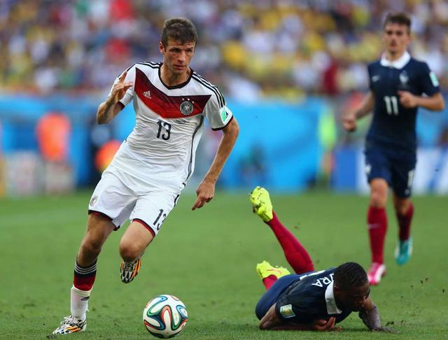 托马斯·穆勒-德国13场比赛进10球世界杯:2010年,2014年(如图):2014年