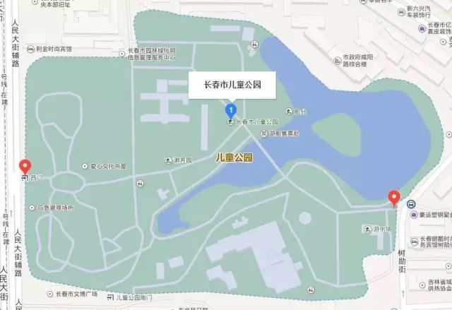 坐标:位于长春市朝阳区工农大路2715号.特点南湖公园始总面积238.