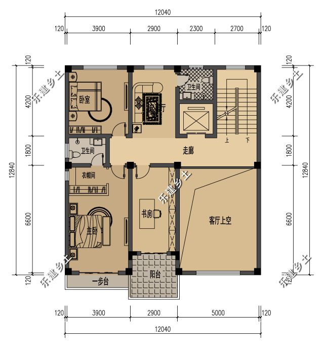 12x13米新中式自建房设计时尚大气细节处尽显中式魅力