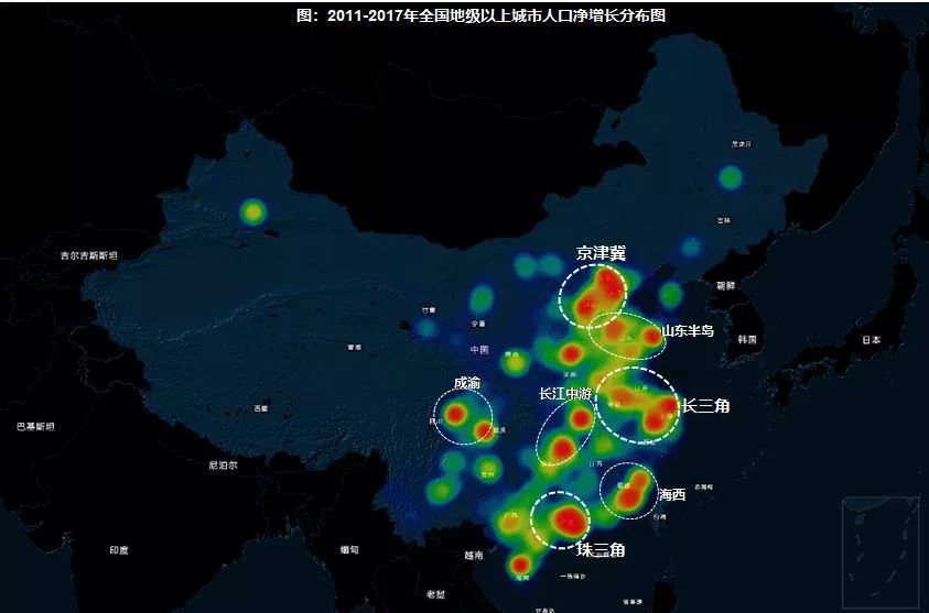 人口聚集地图_人口聚集图片