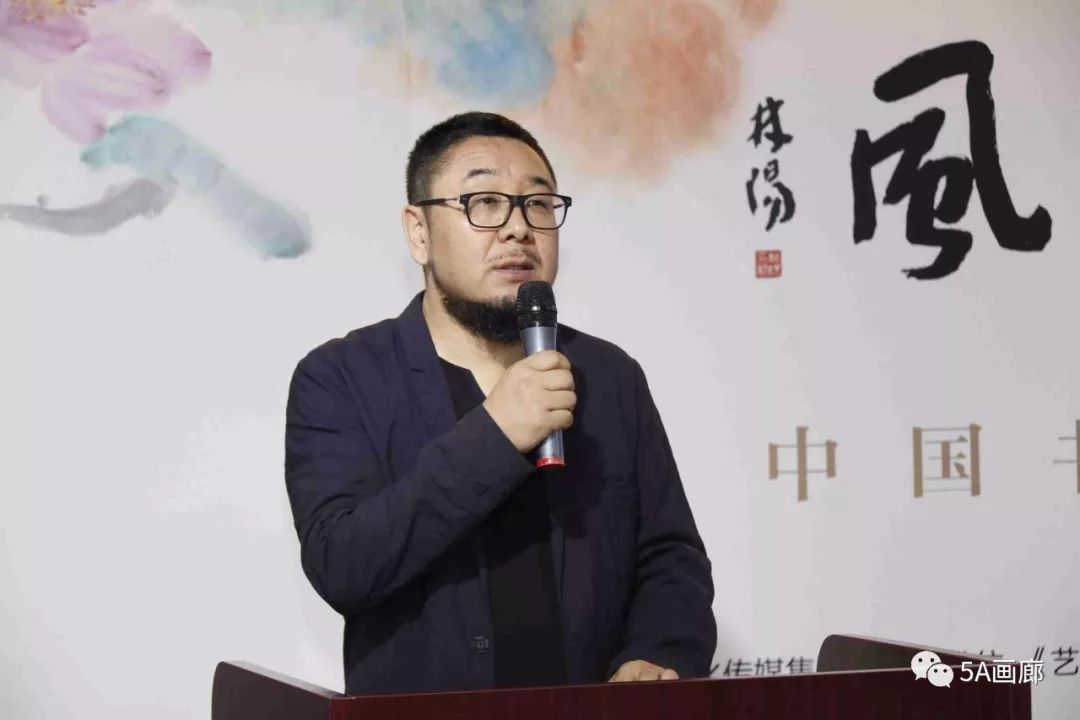 5a现场盛世荷风中国书画名家邀请展在京开幕