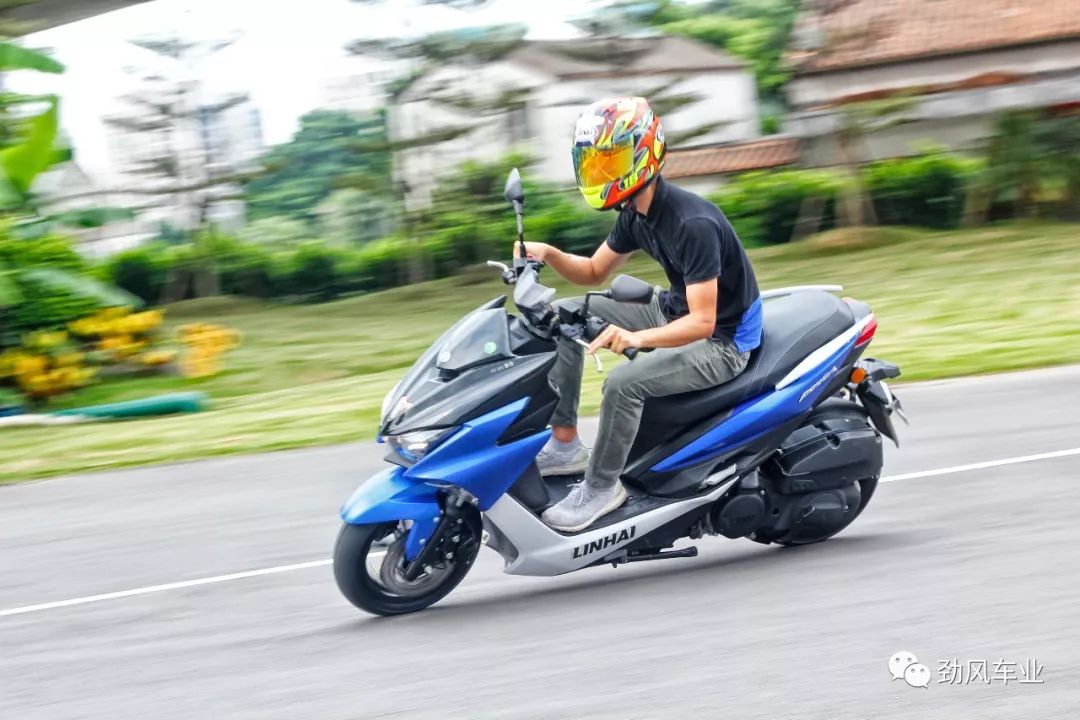 劲风车业评测运动休旅型踏板车新选择林海领程175初体验