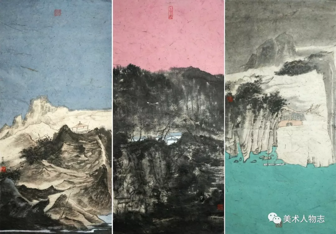 五届全国架上连环画展" 中国画《浮生浅记》入围墨香诏安中国画作品展