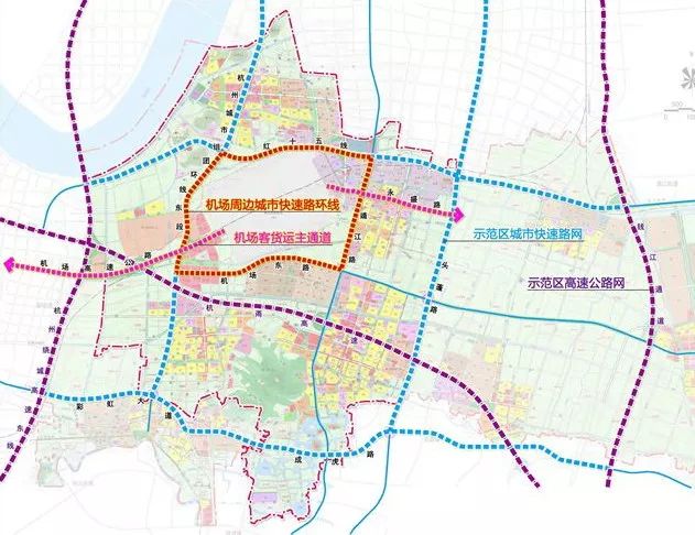 ▍杭州临空经济示范区公路集疏运体系规划图