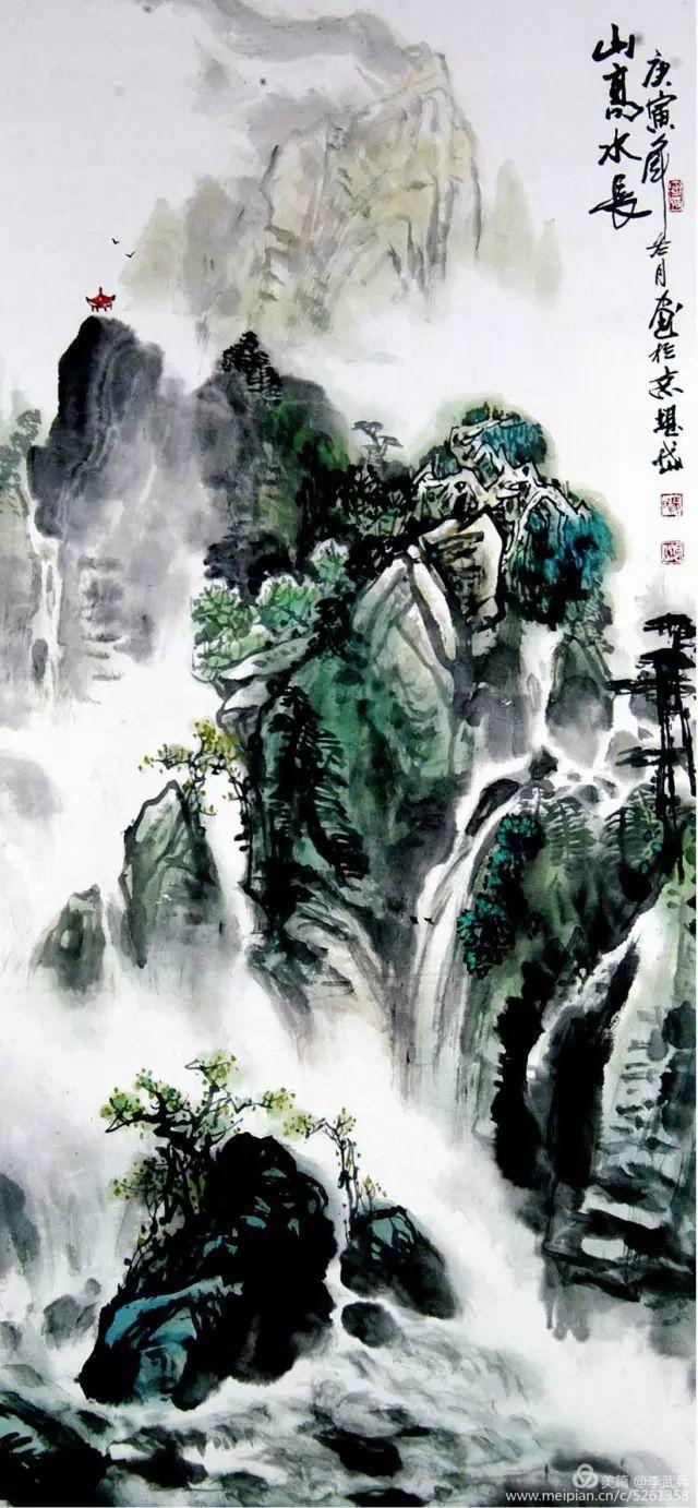 著名军旅画家摄影家马堪岱先生国画作品精选