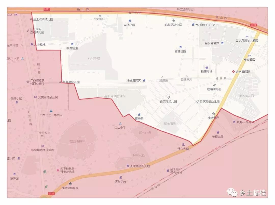 为界的以北片区(不含二七一,园丁公寓北区); 三,北至鲁山路(机场路)以