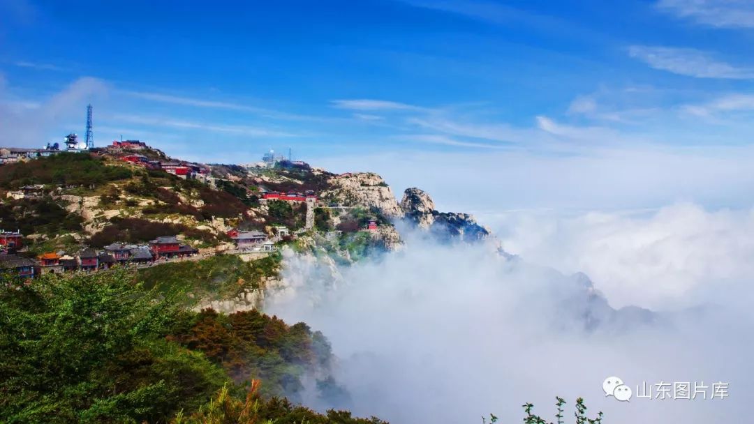 图说山东静看齐鲁大地云卷云舒