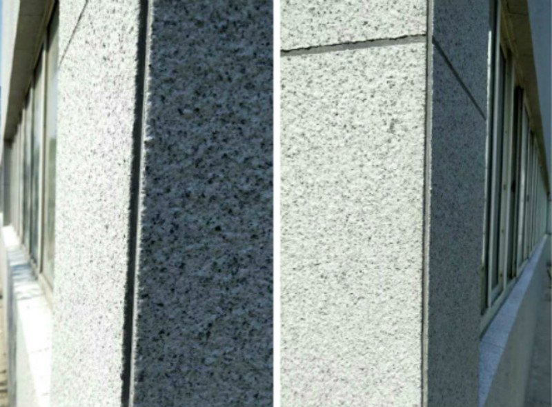 海棠角线条在仿石涂料工艺中的应用