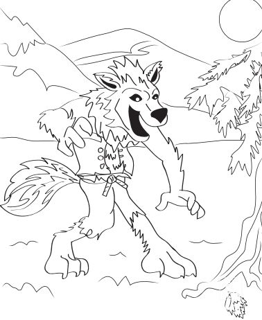 Peter and the Wolf Coloring Pages