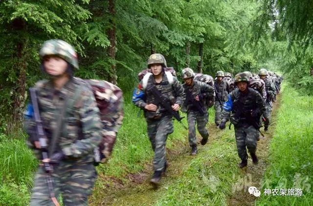 "魔鬼周"开训,800武警特种兵徒步穿越神农架无人区