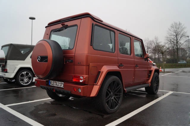 让男人迷恋的哑光大g mercedes-benz brabus g 800