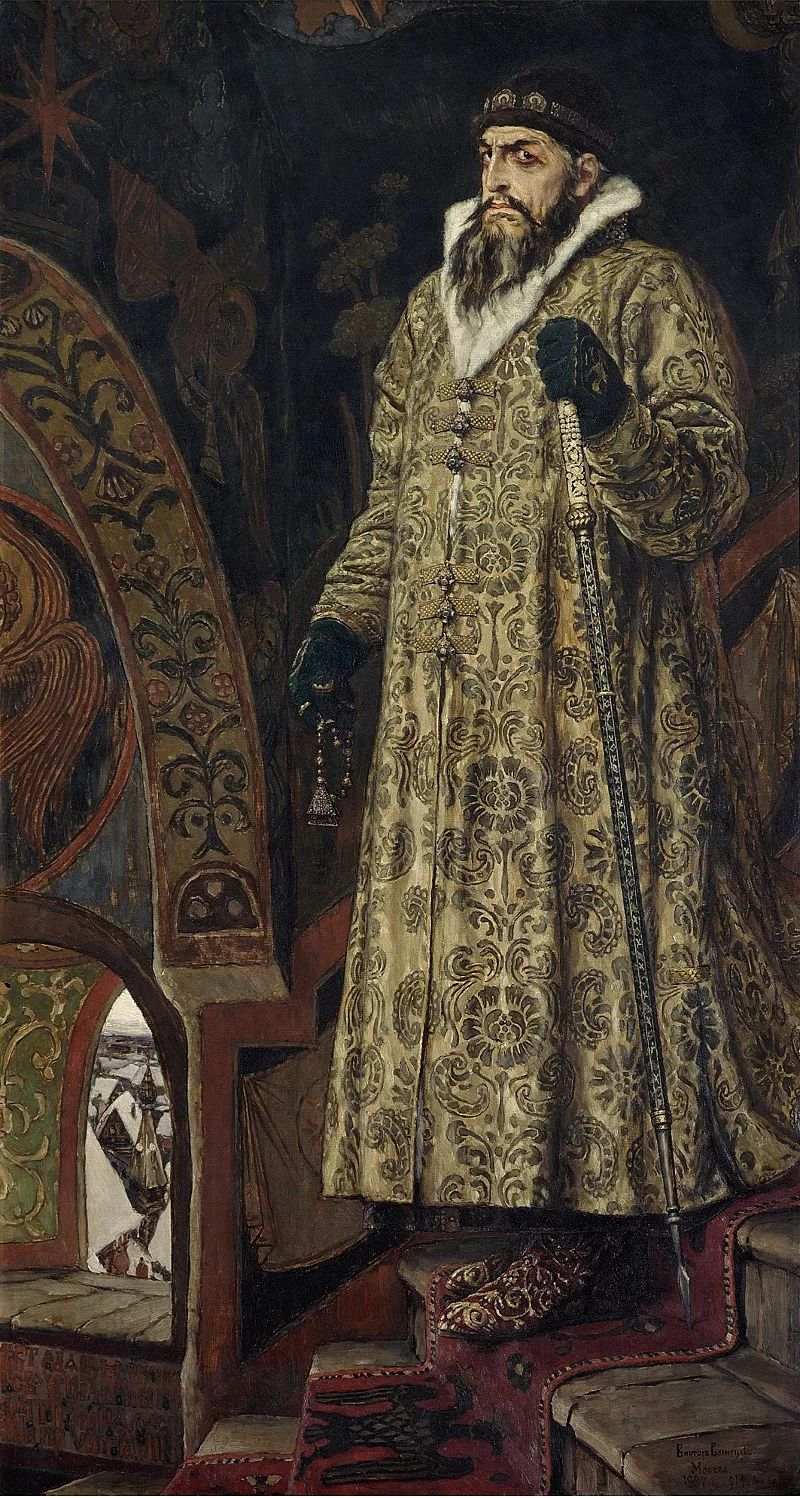 伊凡四世·瓦西里耶维奇,俄罗斯历史上的第一位沙皇.