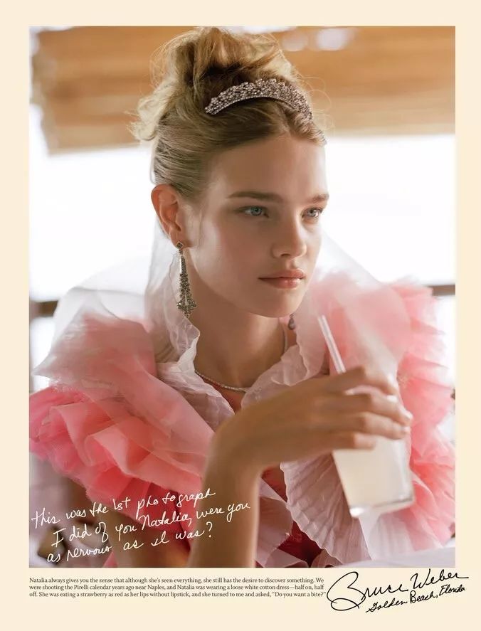 ins美图丨"水果娜"natalia vodianova